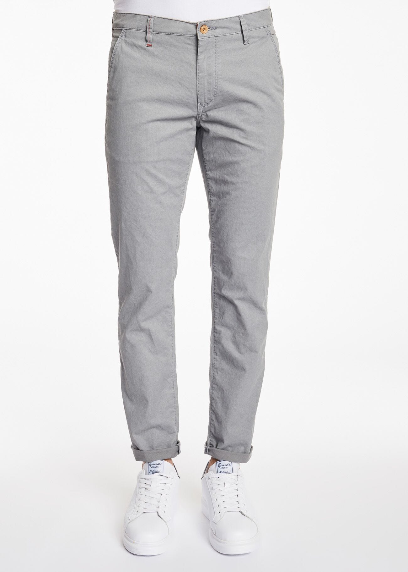 Pantalon chino rayé