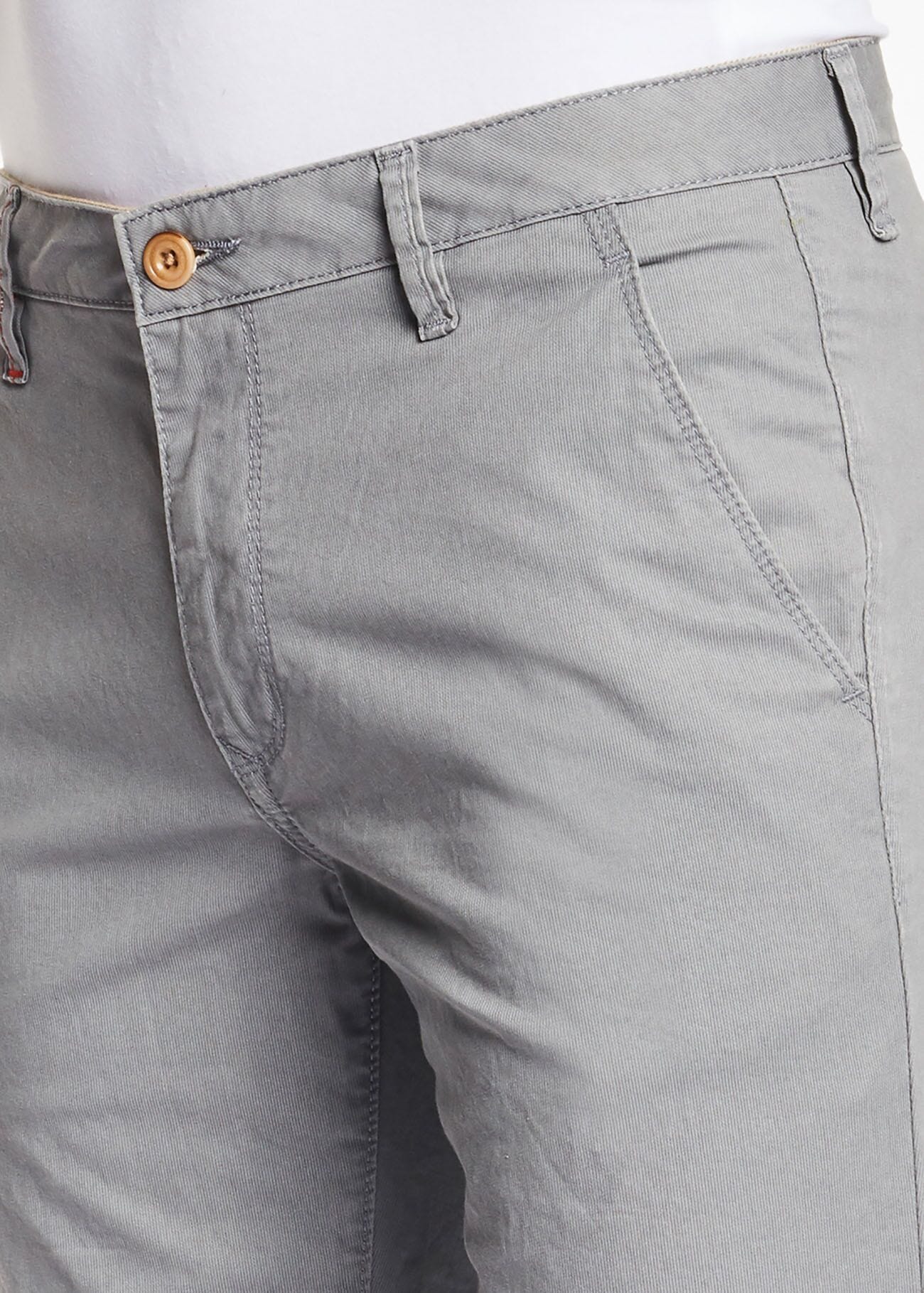 Pantalon chino rayé