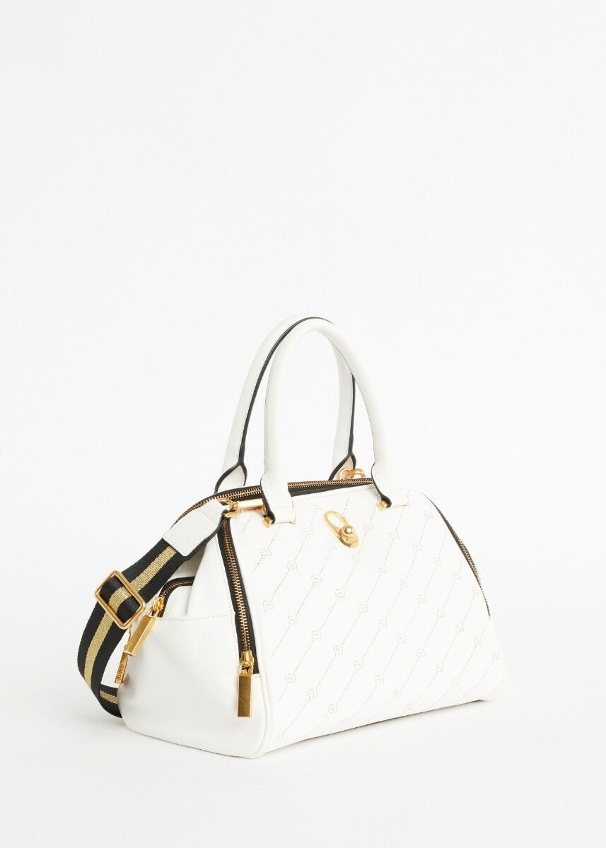 Sac bowling en faux cuir 