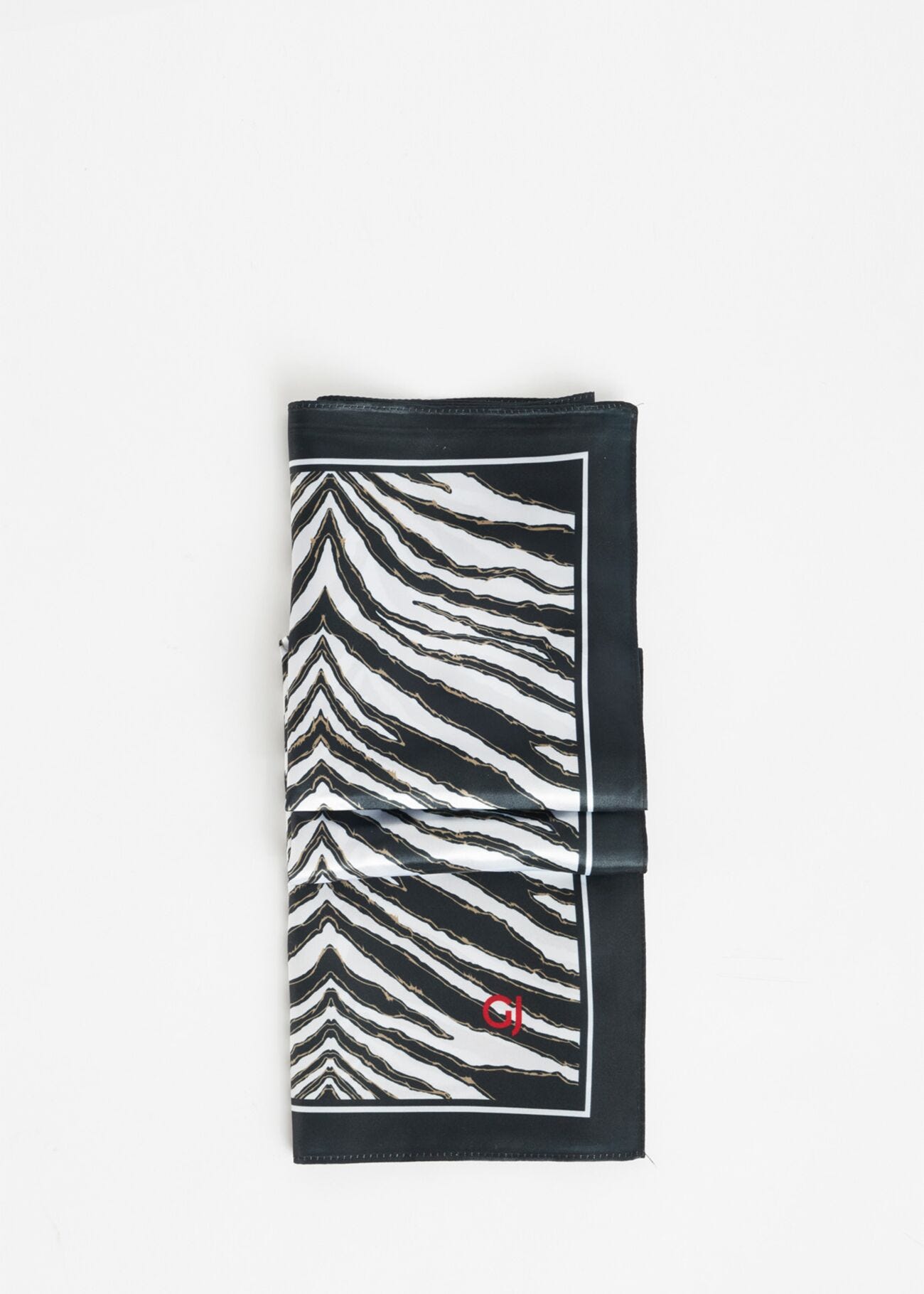Foulard avec motif animalier 
