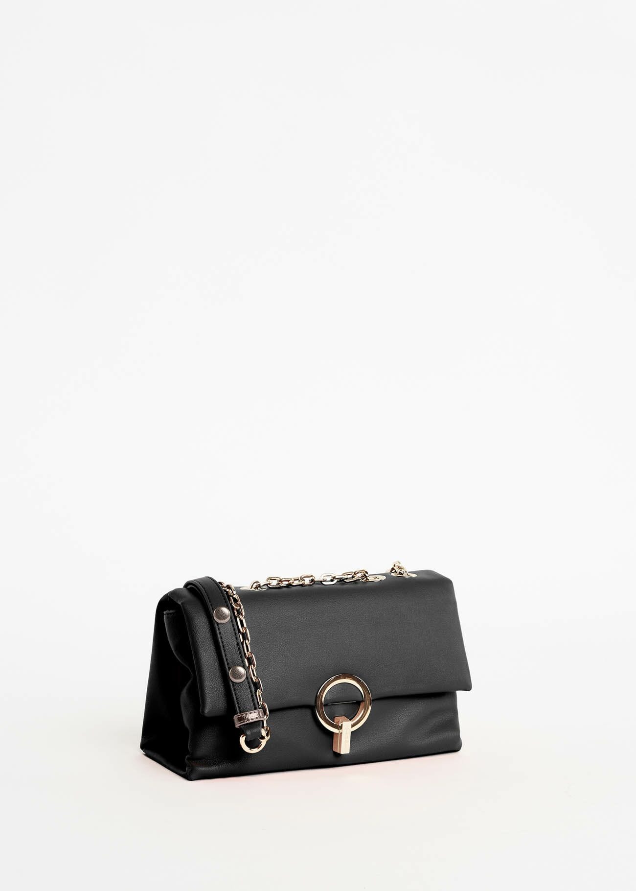 Sac porté croisé effet cuir 