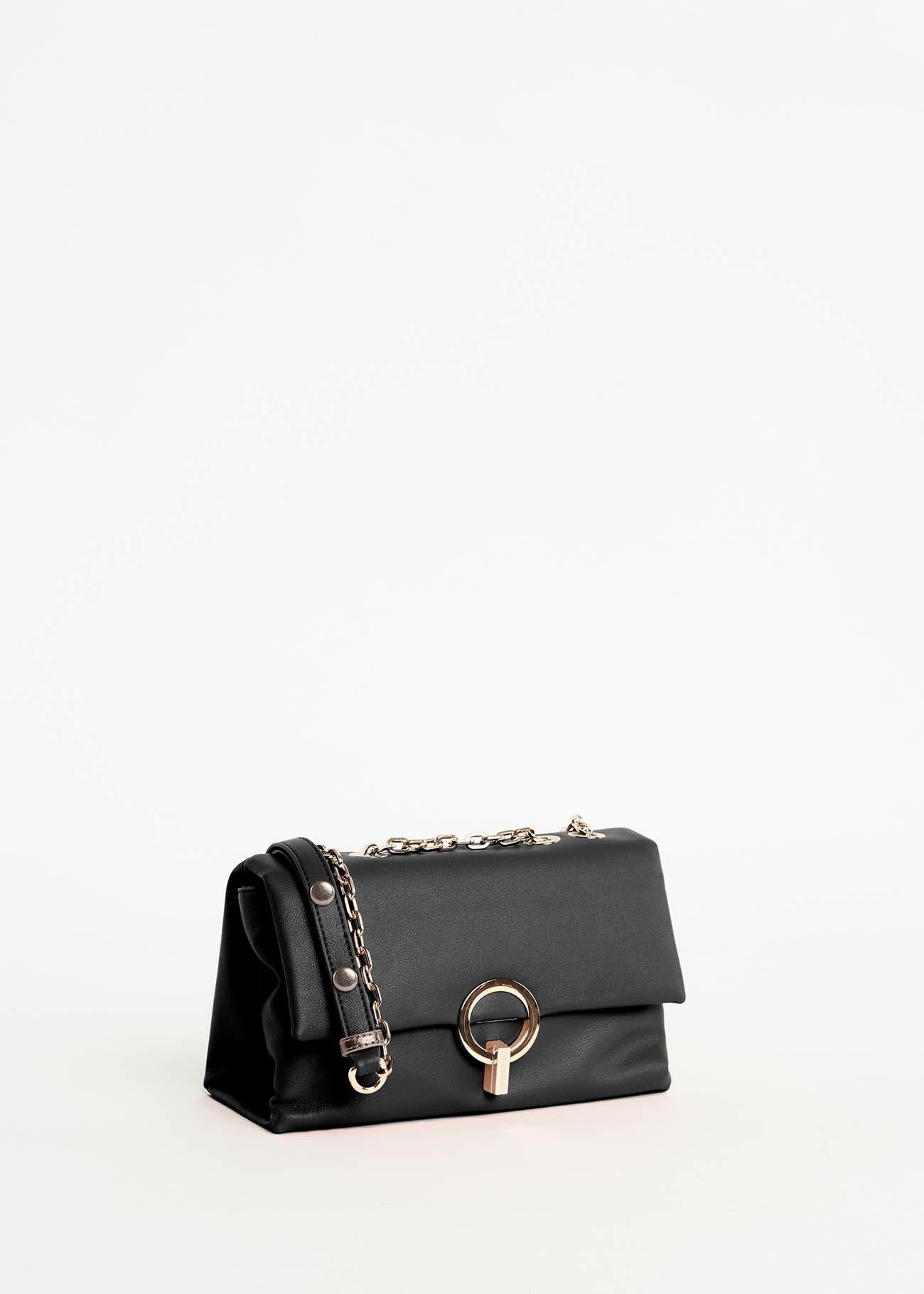 Borsa crossbody effetto pelle