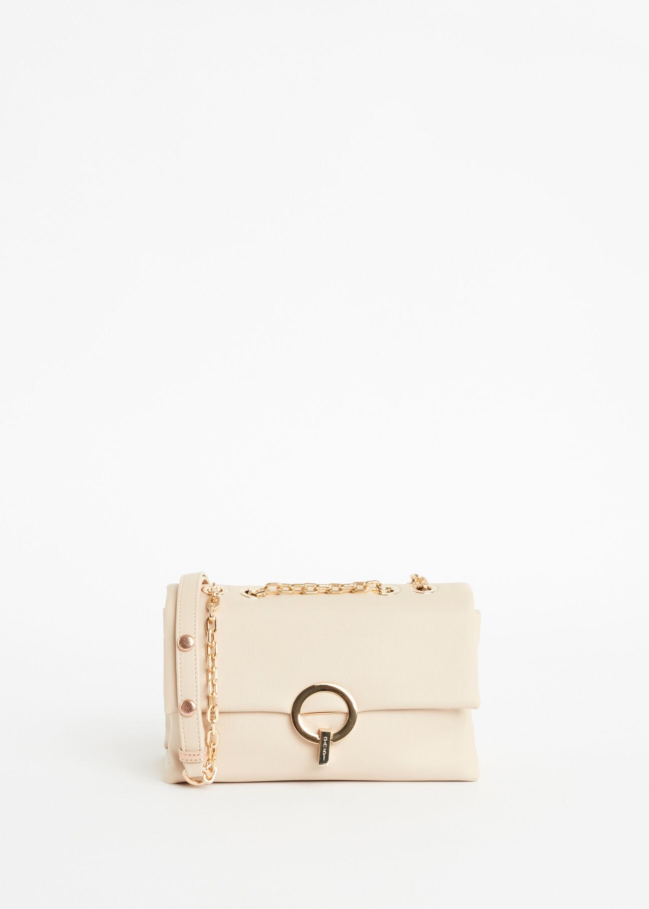 Leather-effect crossbody bag 