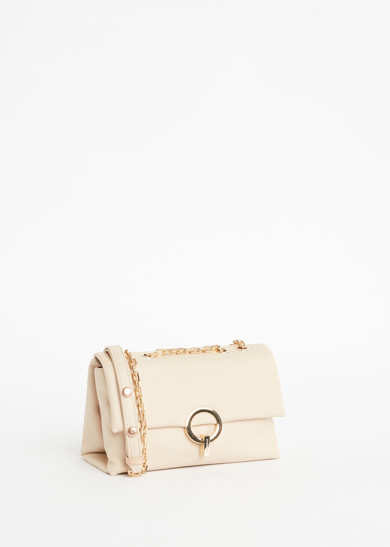 Leather-effect crossbody bag 