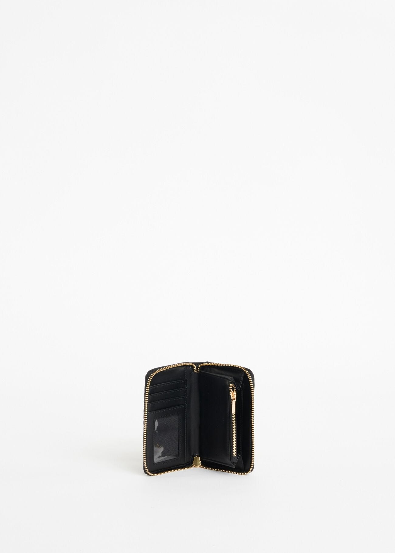 Portefeuille mini avec imprimé croco 