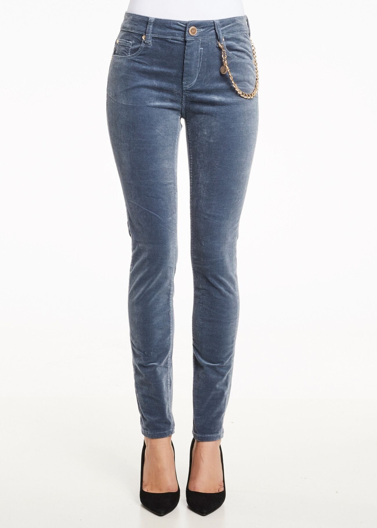 Corduroy skinny trousers sales