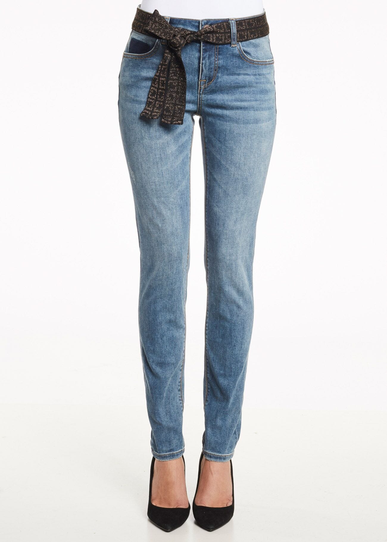 Belted jeans Gaud