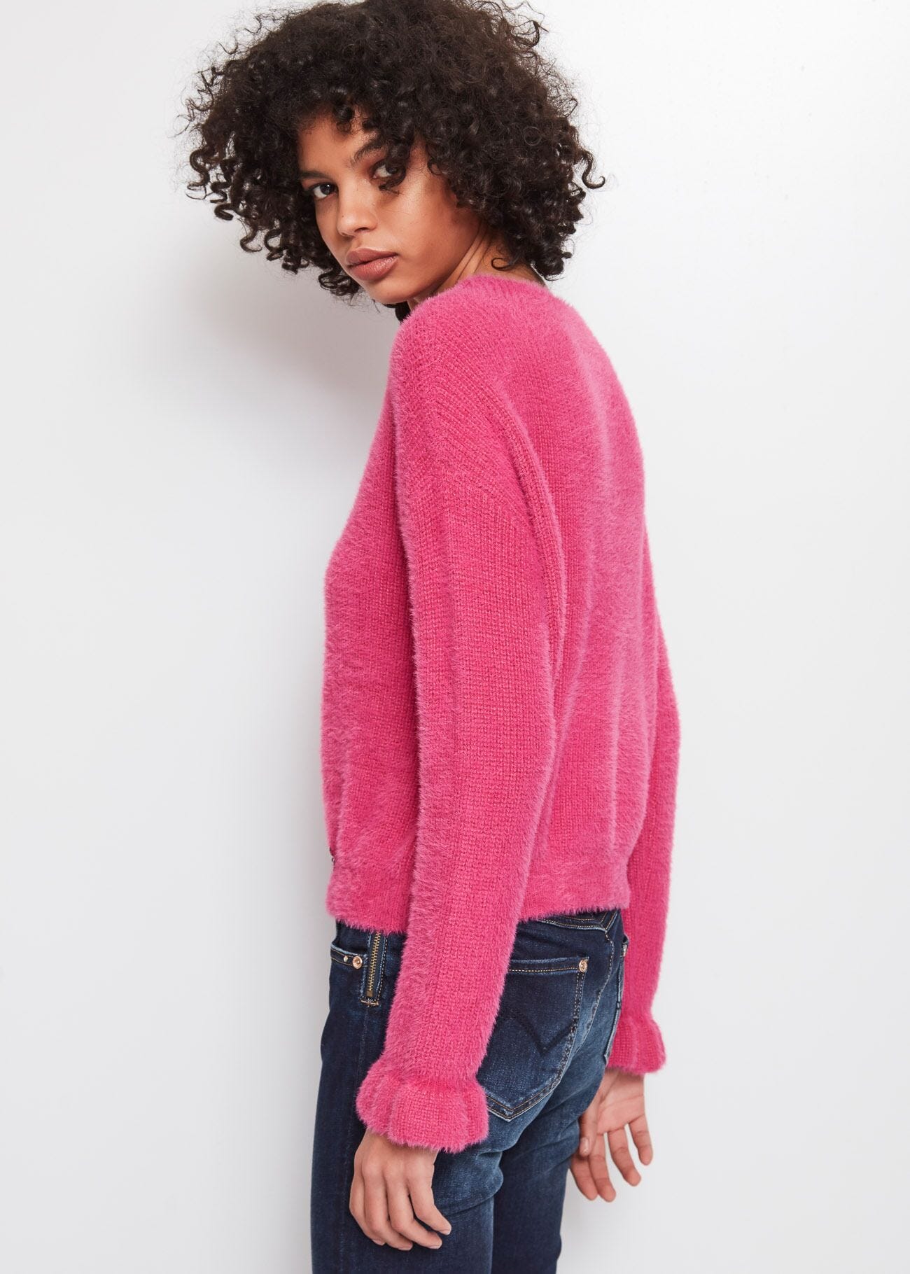 Soft-knitted jumper