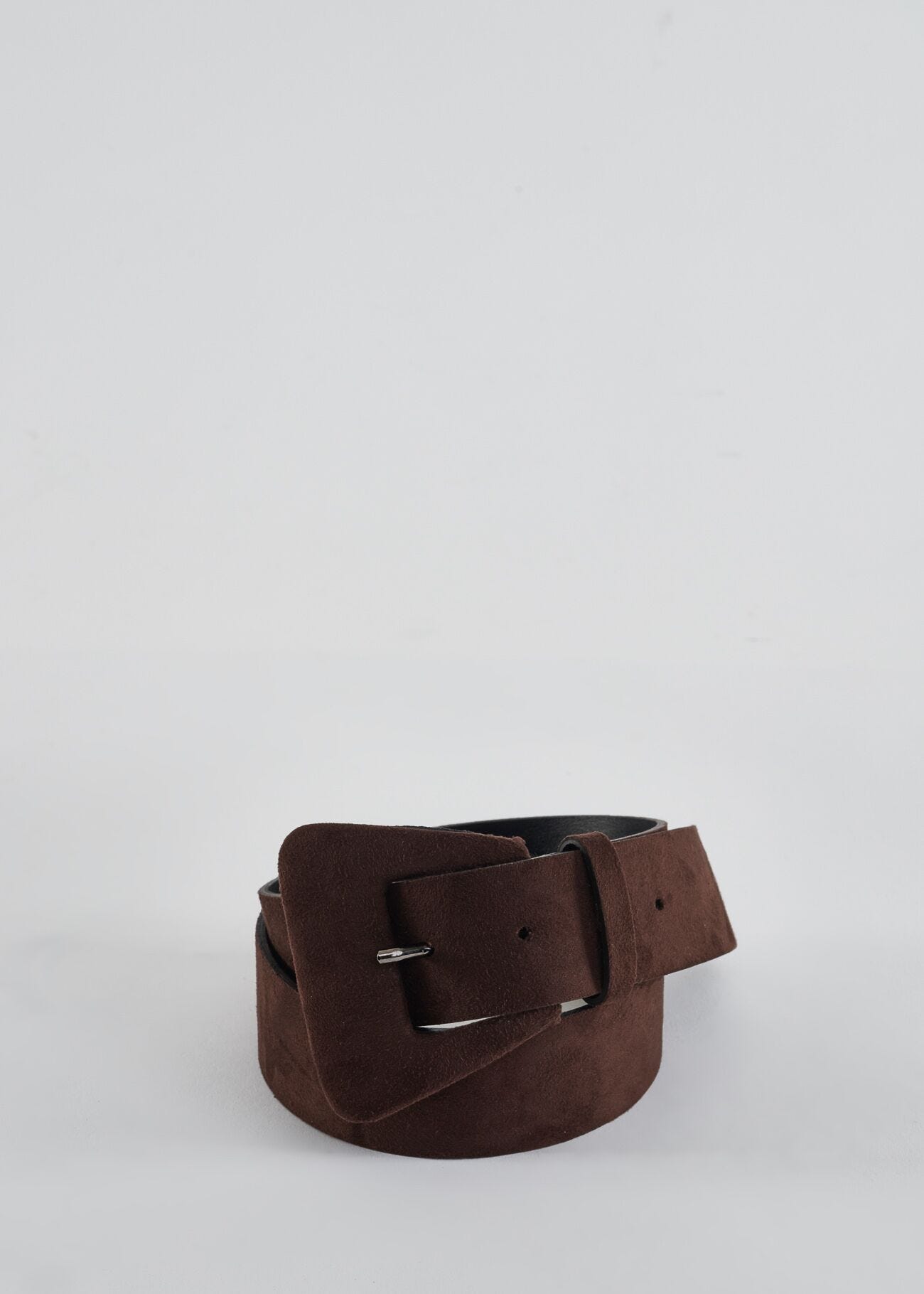 Suede belt