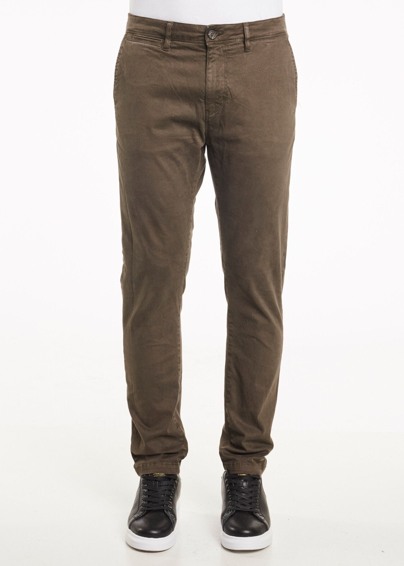 Skinny-fit chinos