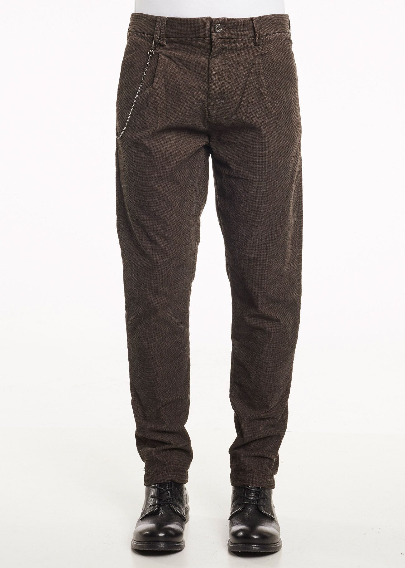 Pantalon chino en velours