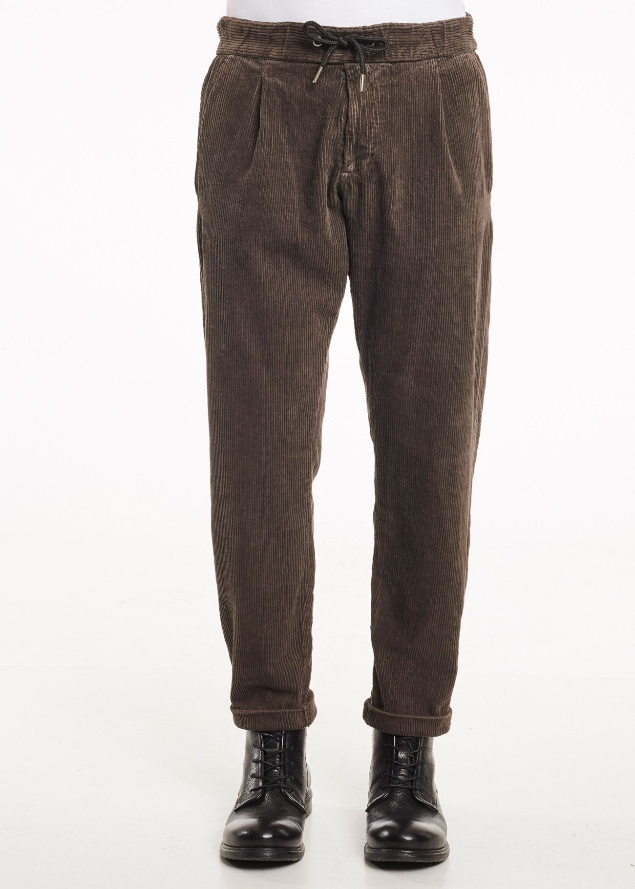 Chino trousers with drawstring