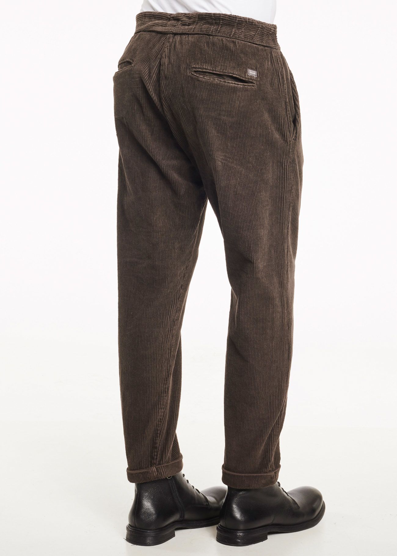 Chino trousers with drawstring