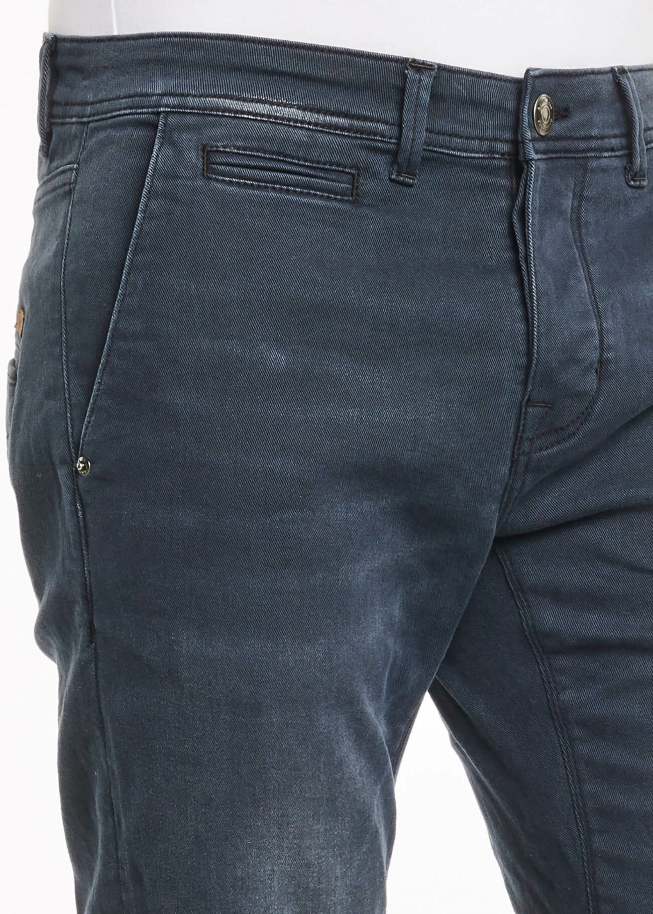 Jeans chino in cotone stretch