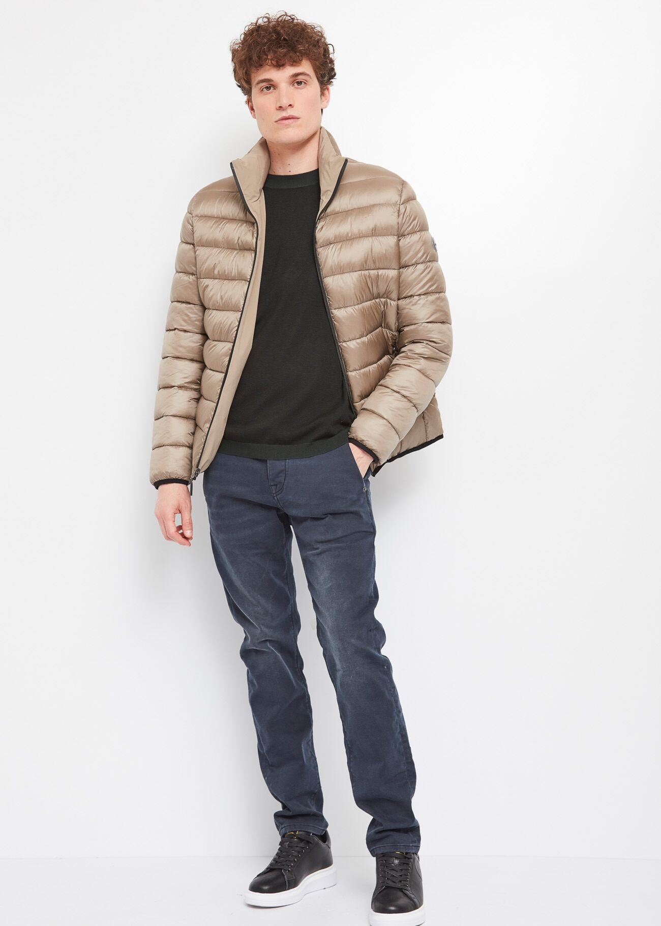 Pantalon chino en coton stretch