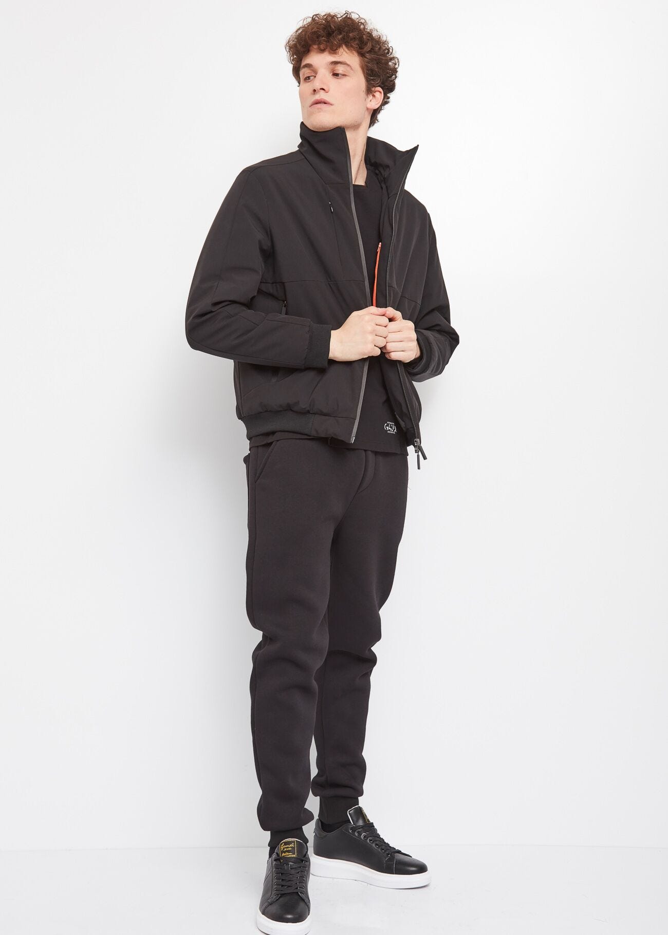 Technical fabric jacket