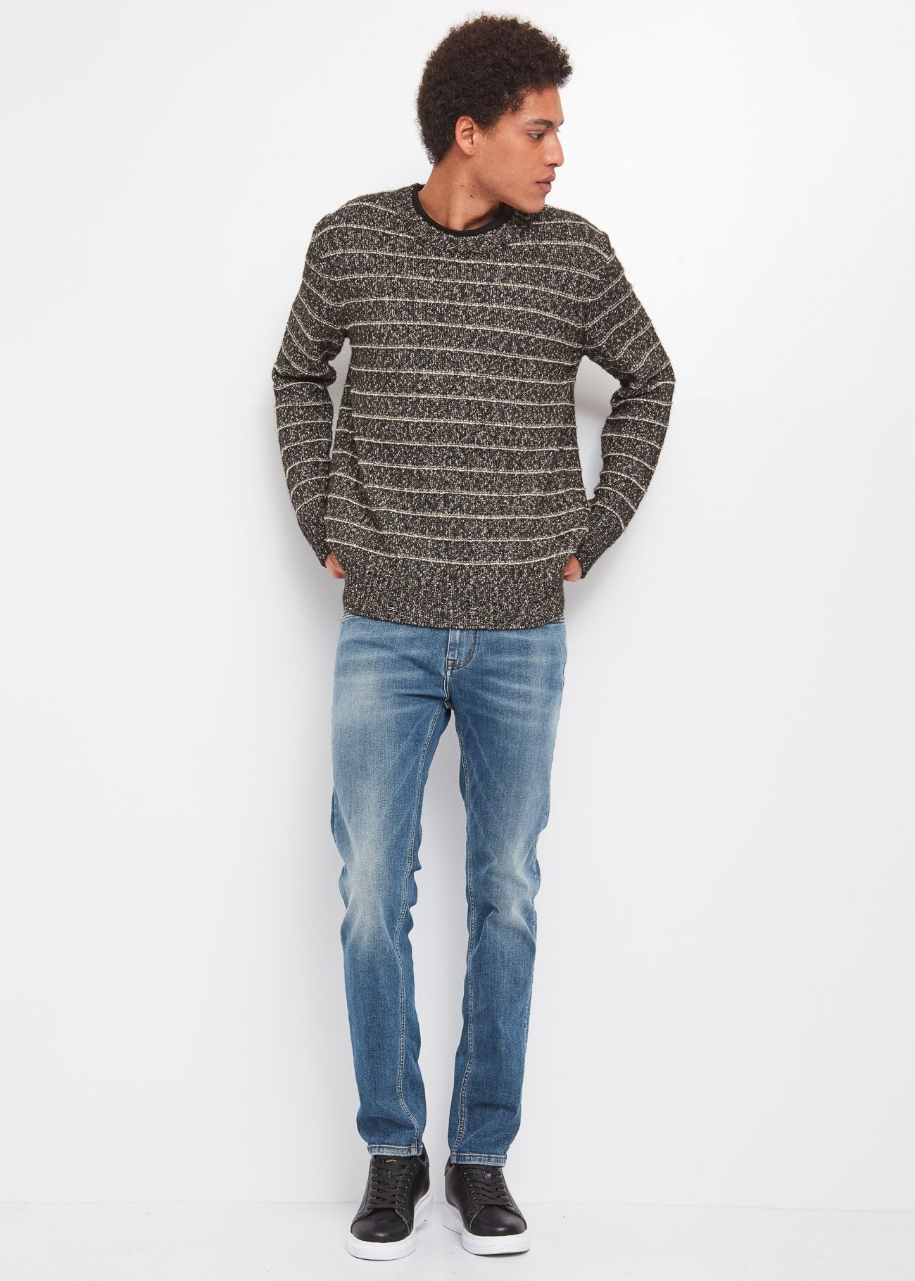 Cotton blend jumper