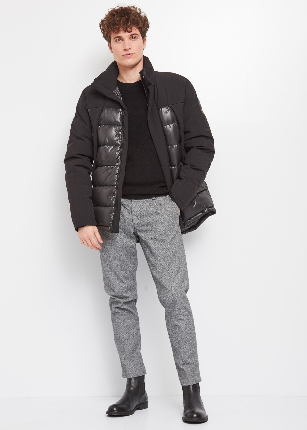 Pull avec motif rayé