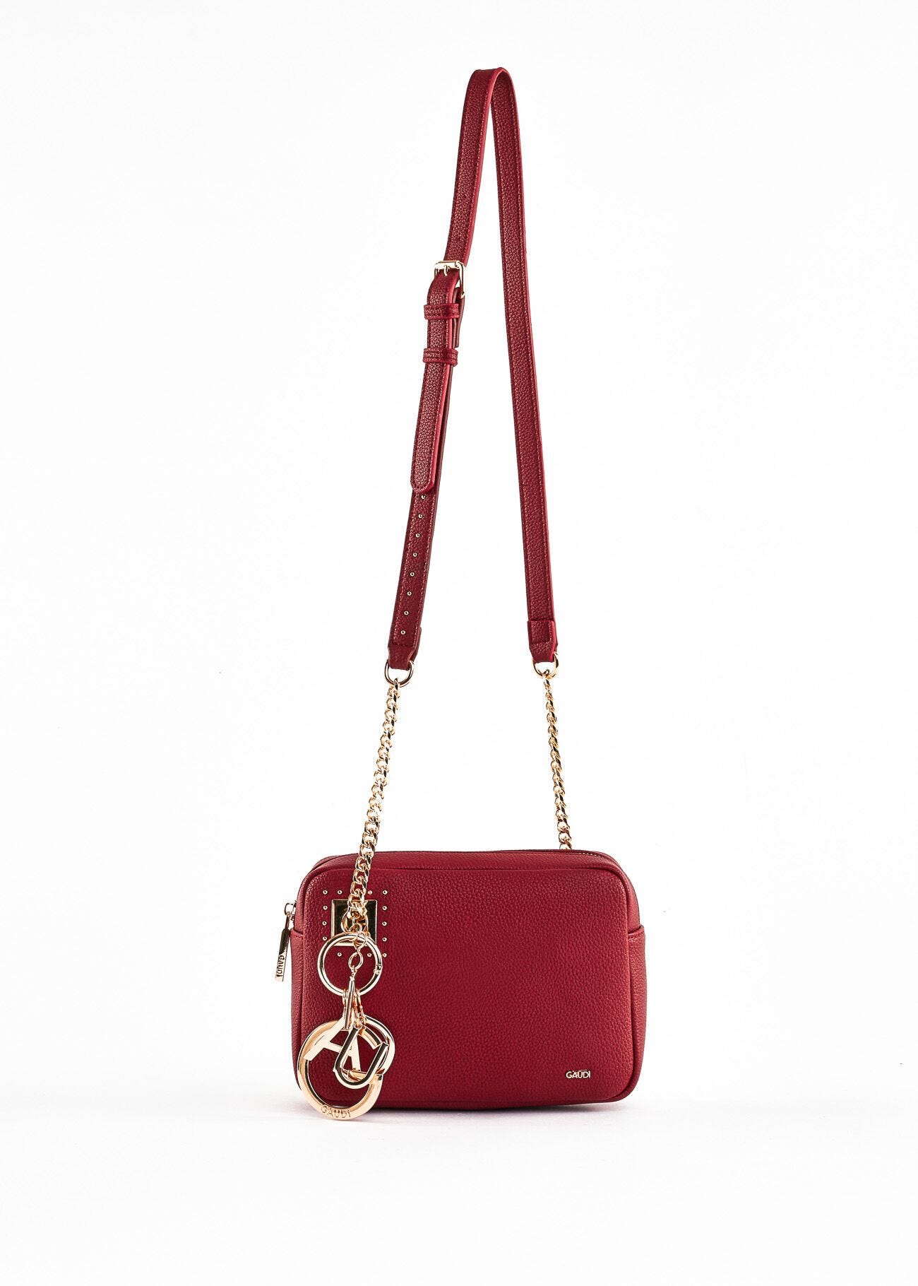 Crossbody bag with chain strap