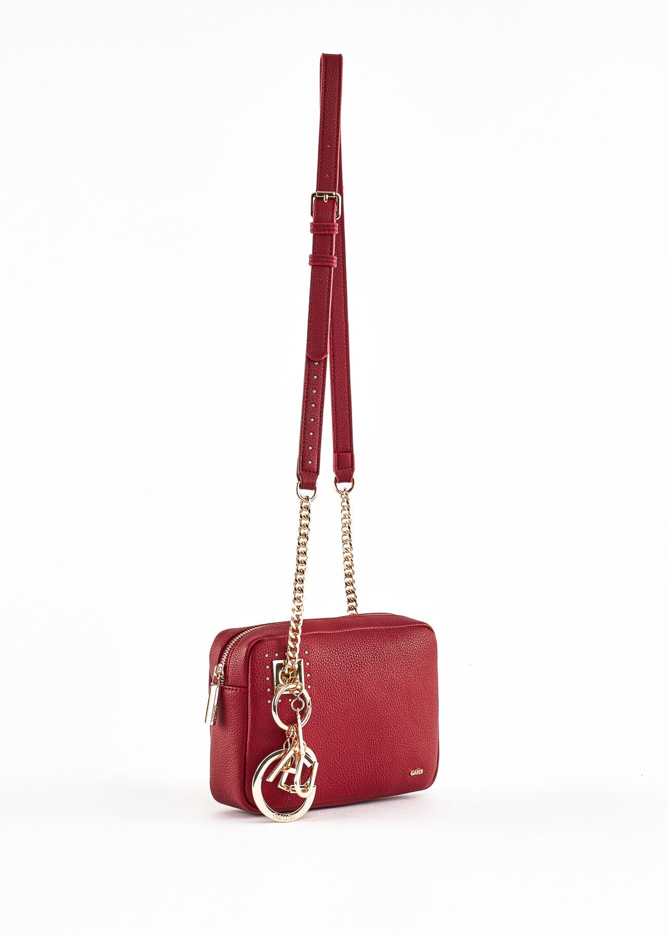 Crossbody bag with chain strap