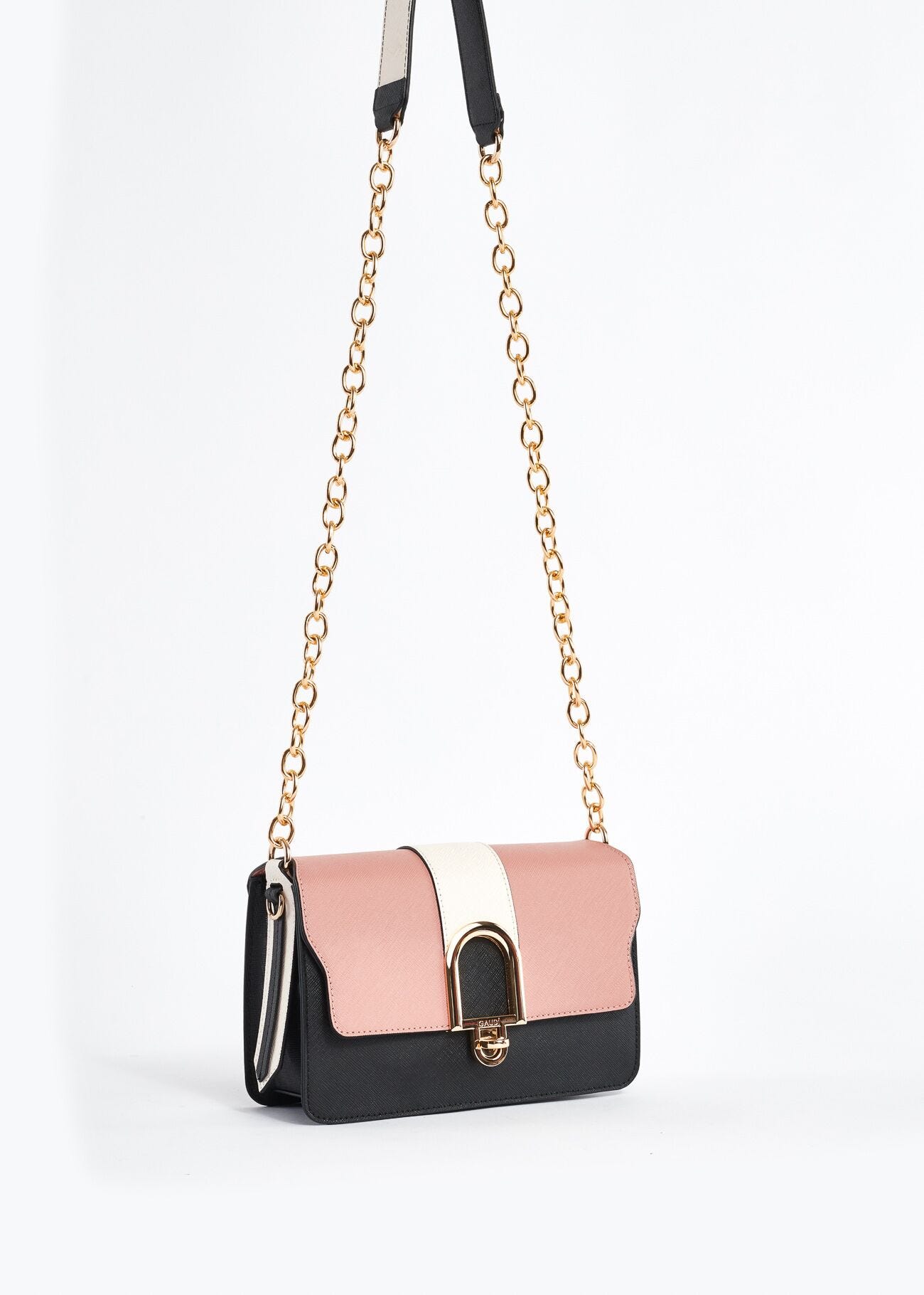 River Island slouch bag with ring detail in black