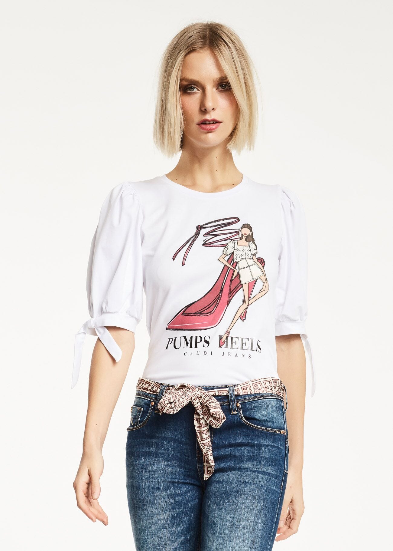 T-shirt con stampa grafica