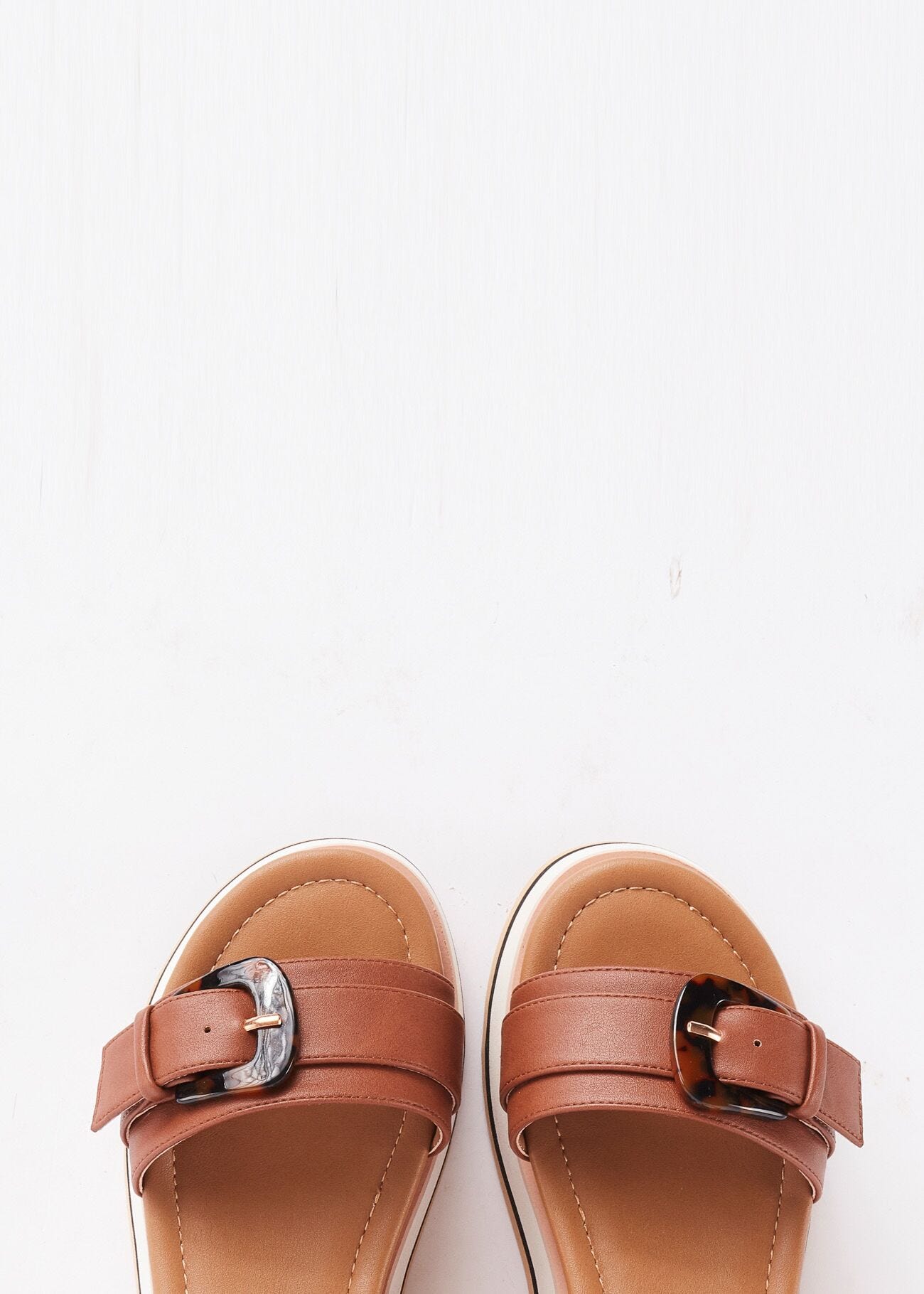 Faux leather platform sandals Gaudi