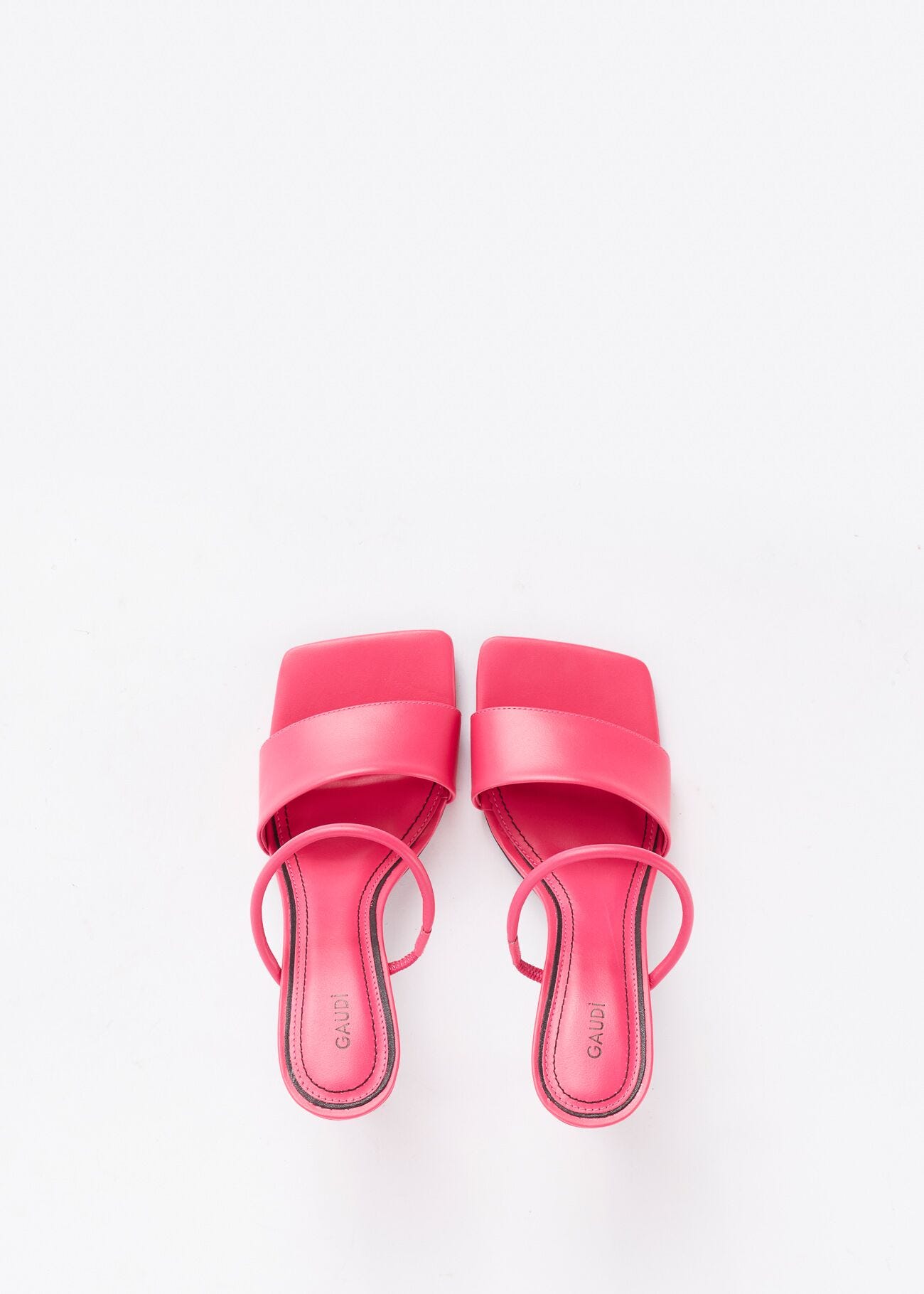 Square-toe sandals