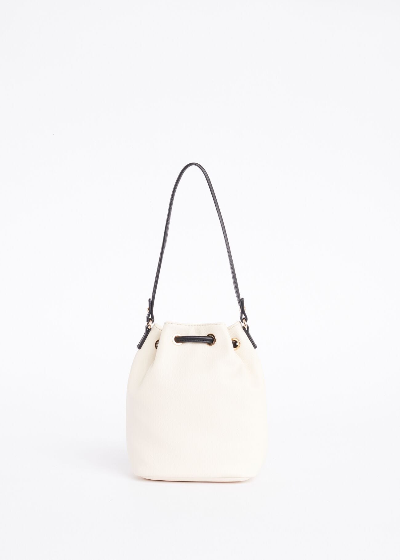 Studded bucket bag