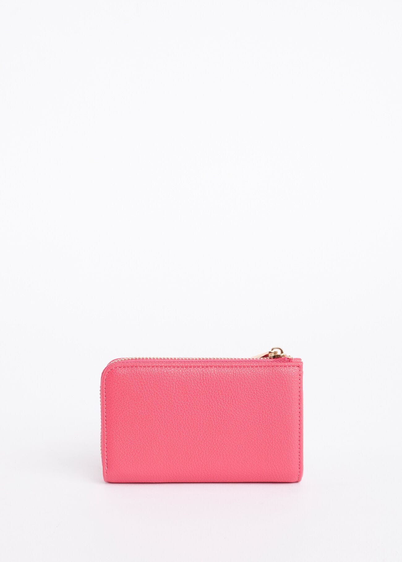 Mini zip-around wallet