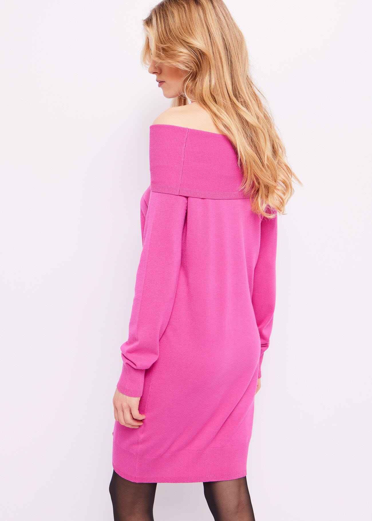 Abito corto in maglia