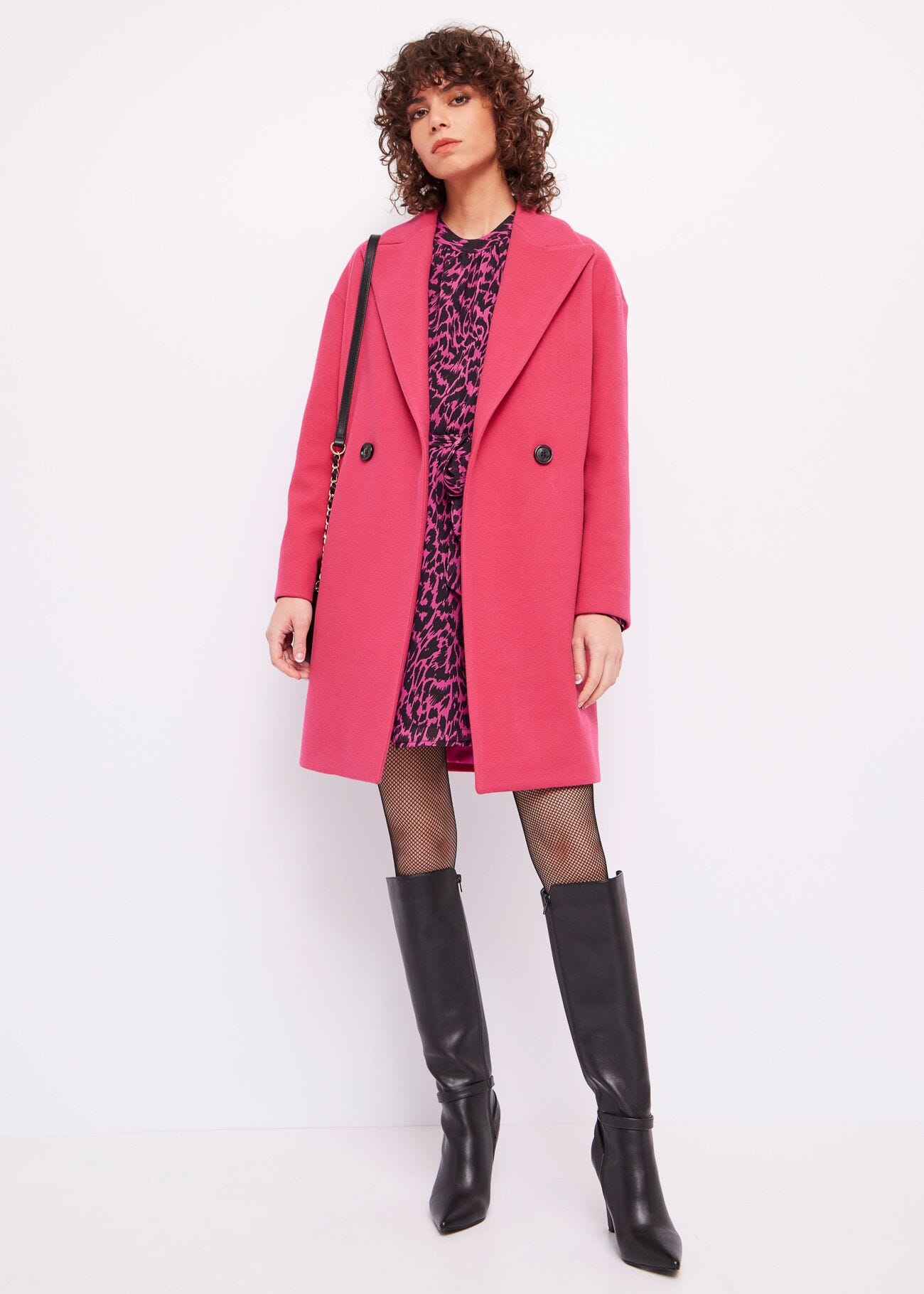 Abitino animalier con cintura
