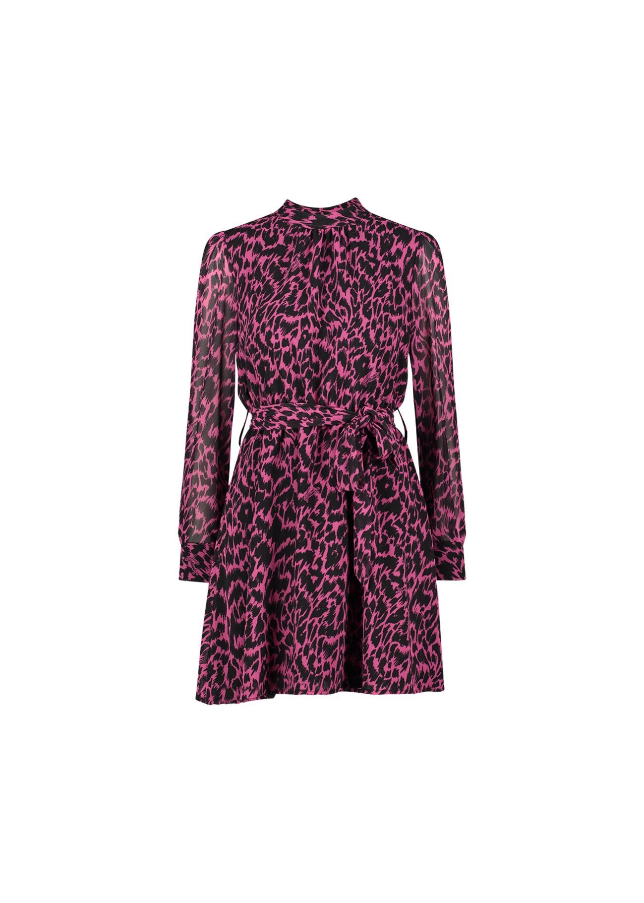 Abitino animalier con cintura