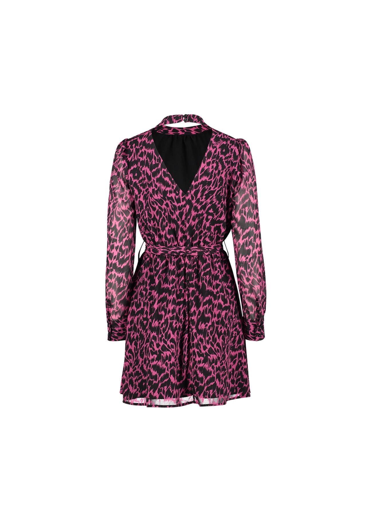 Abitino animalier con cintura