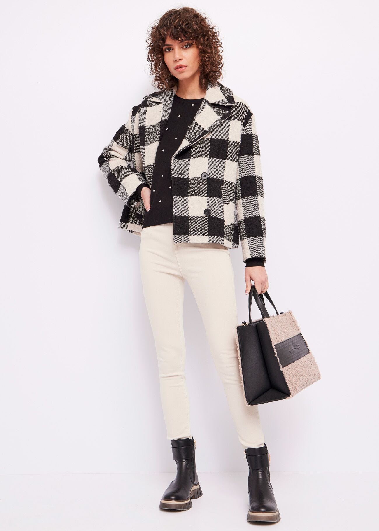Pantalon taille haute
