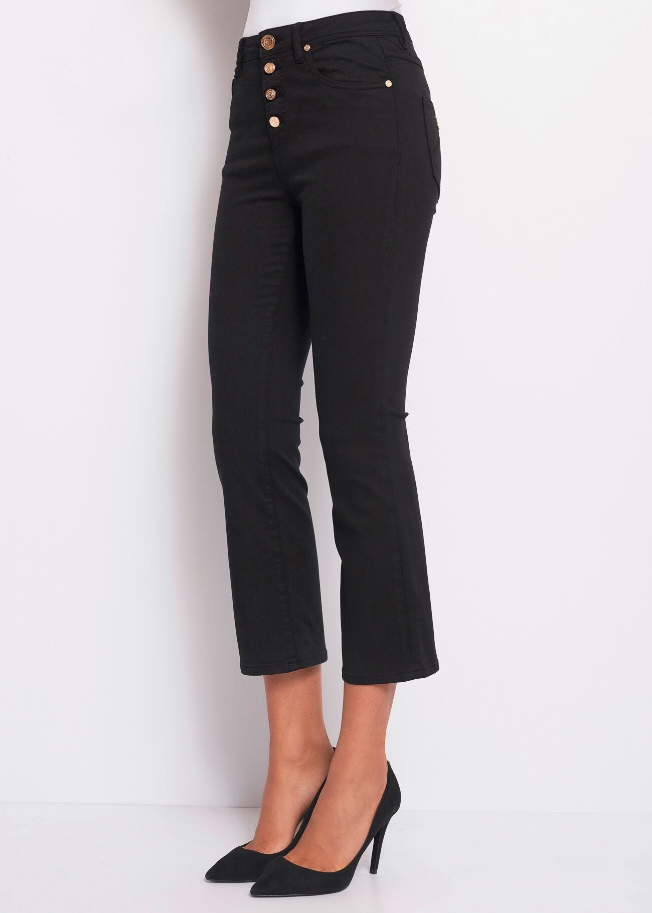 Pantalon cropped droit