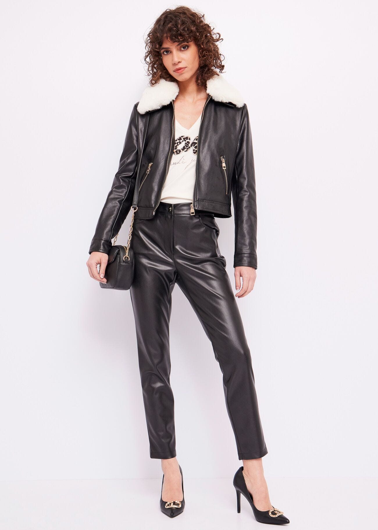 Pantalon en similicuir