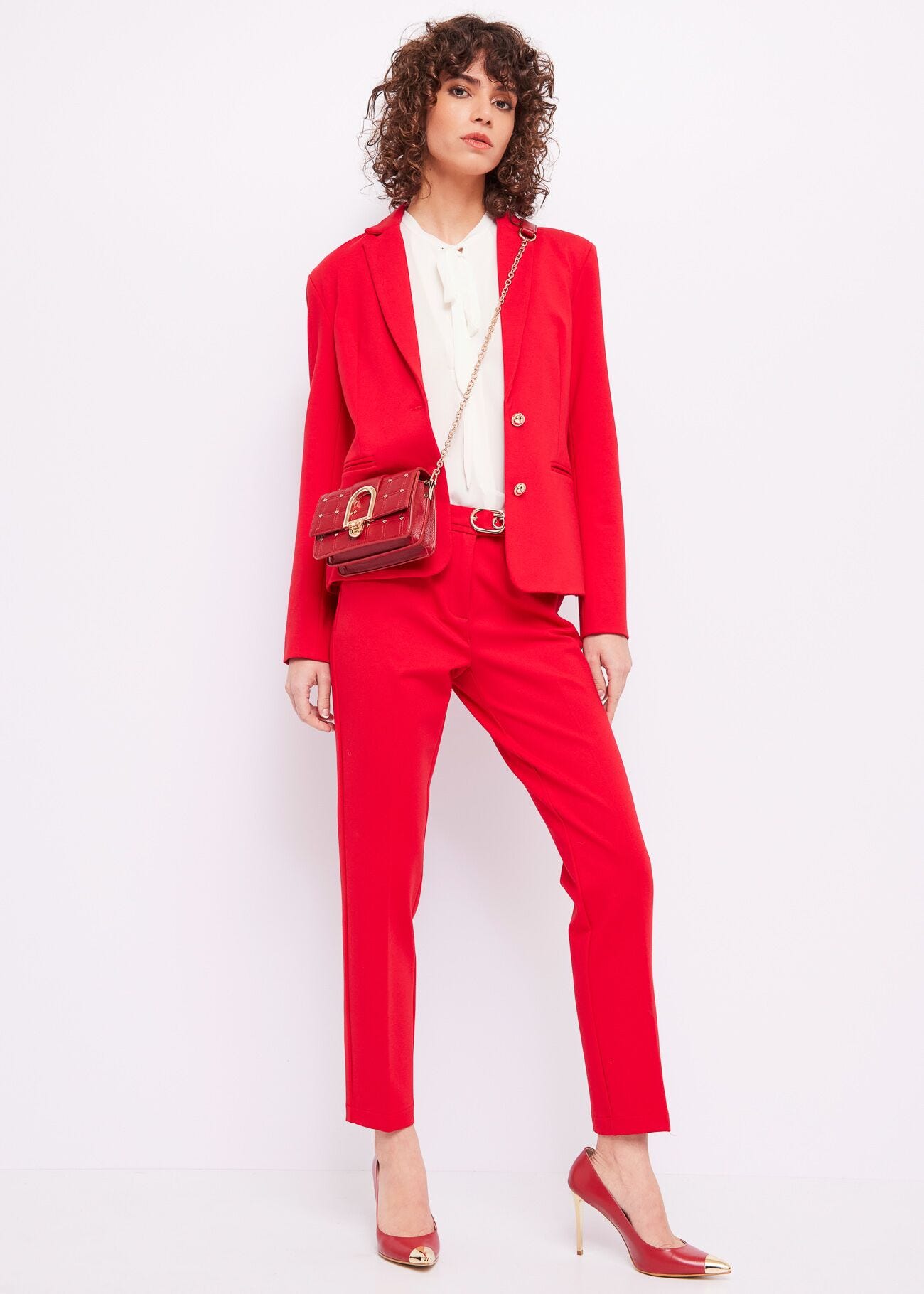 Blusa in georgette