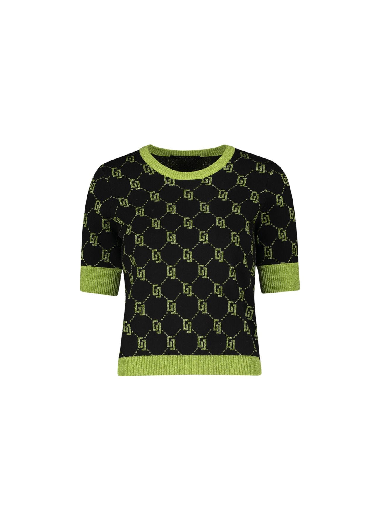 Jumper with jacquard logo