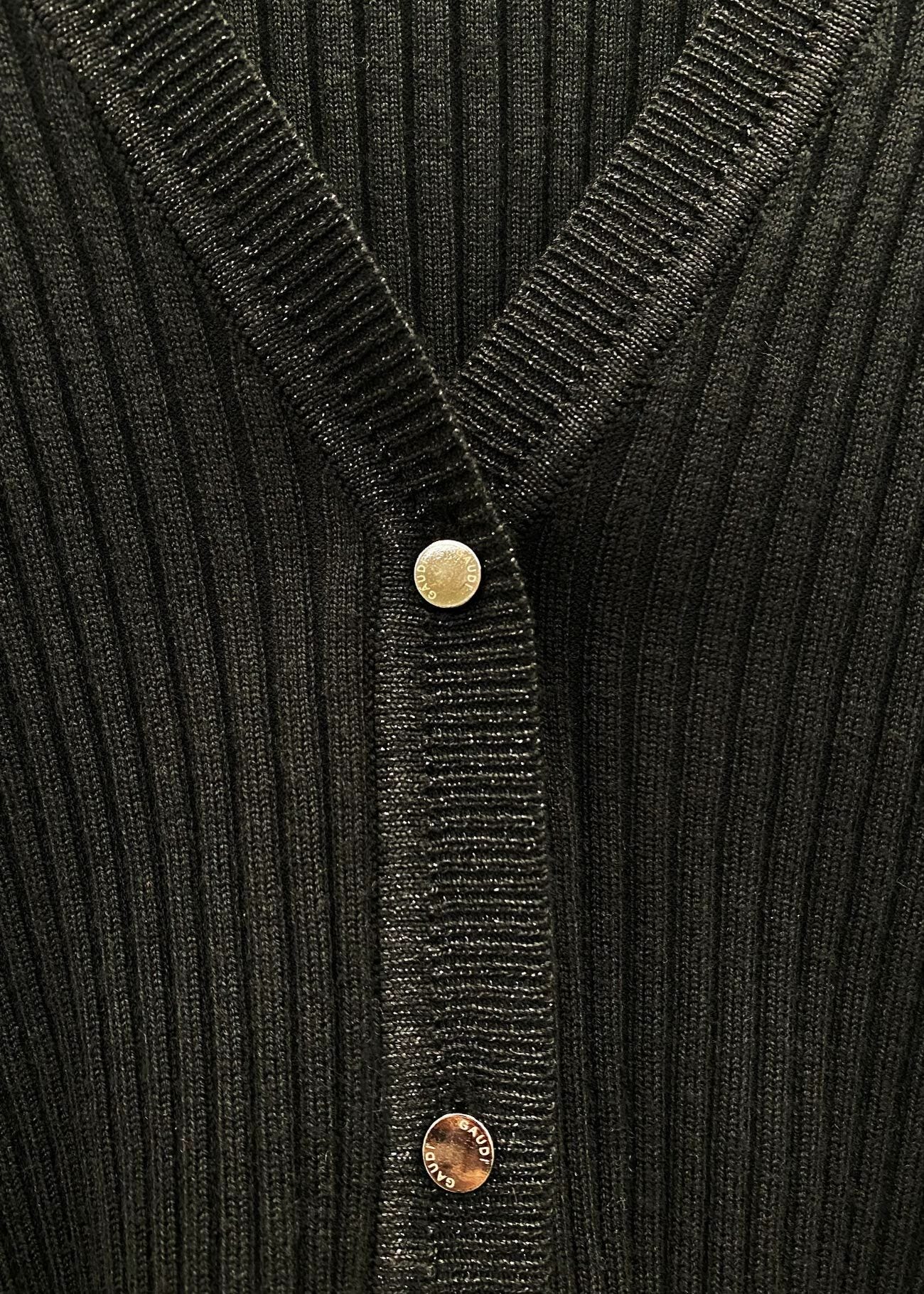 Ribbed cardigan
