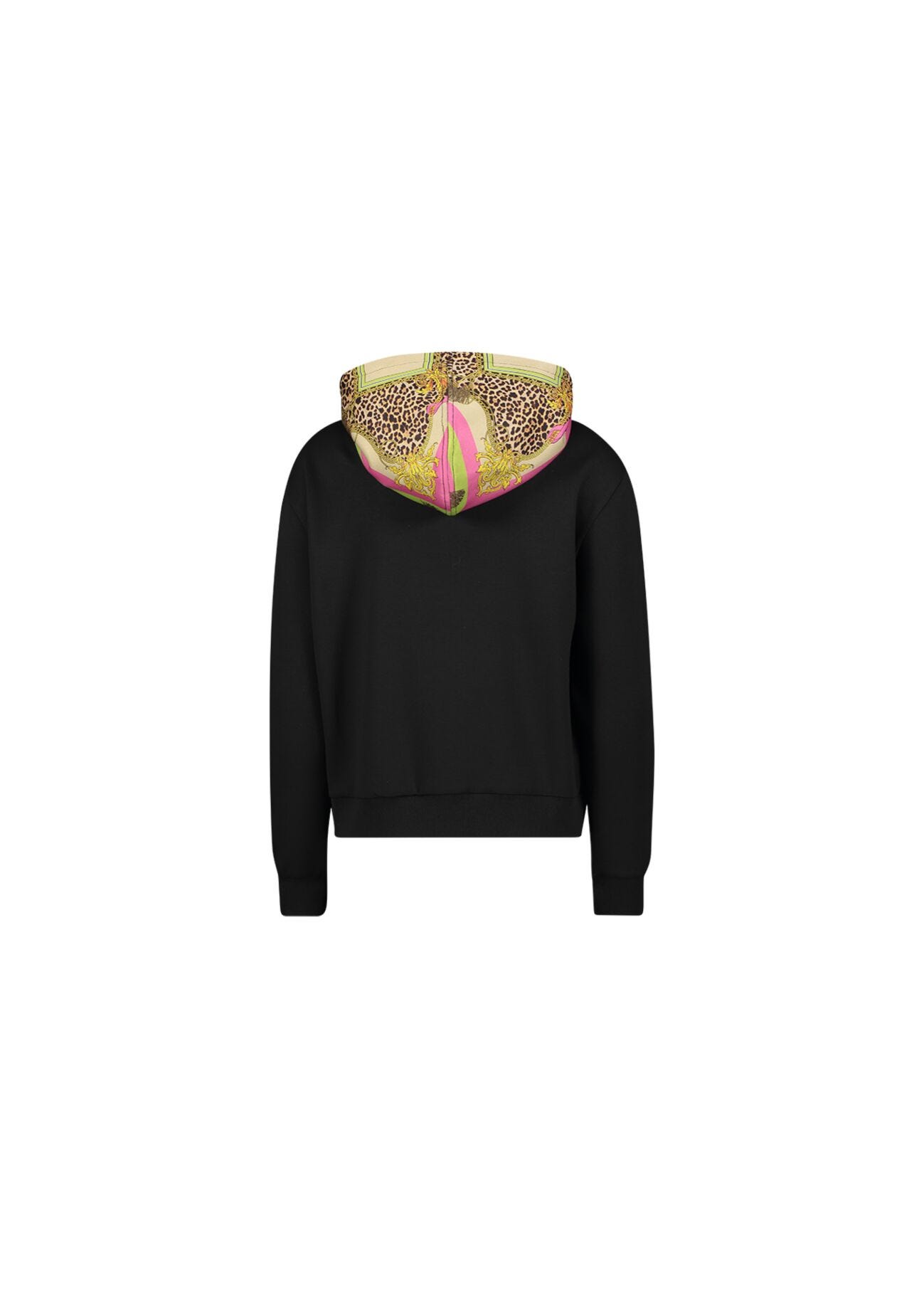 Felpa con cappuccio e zip
