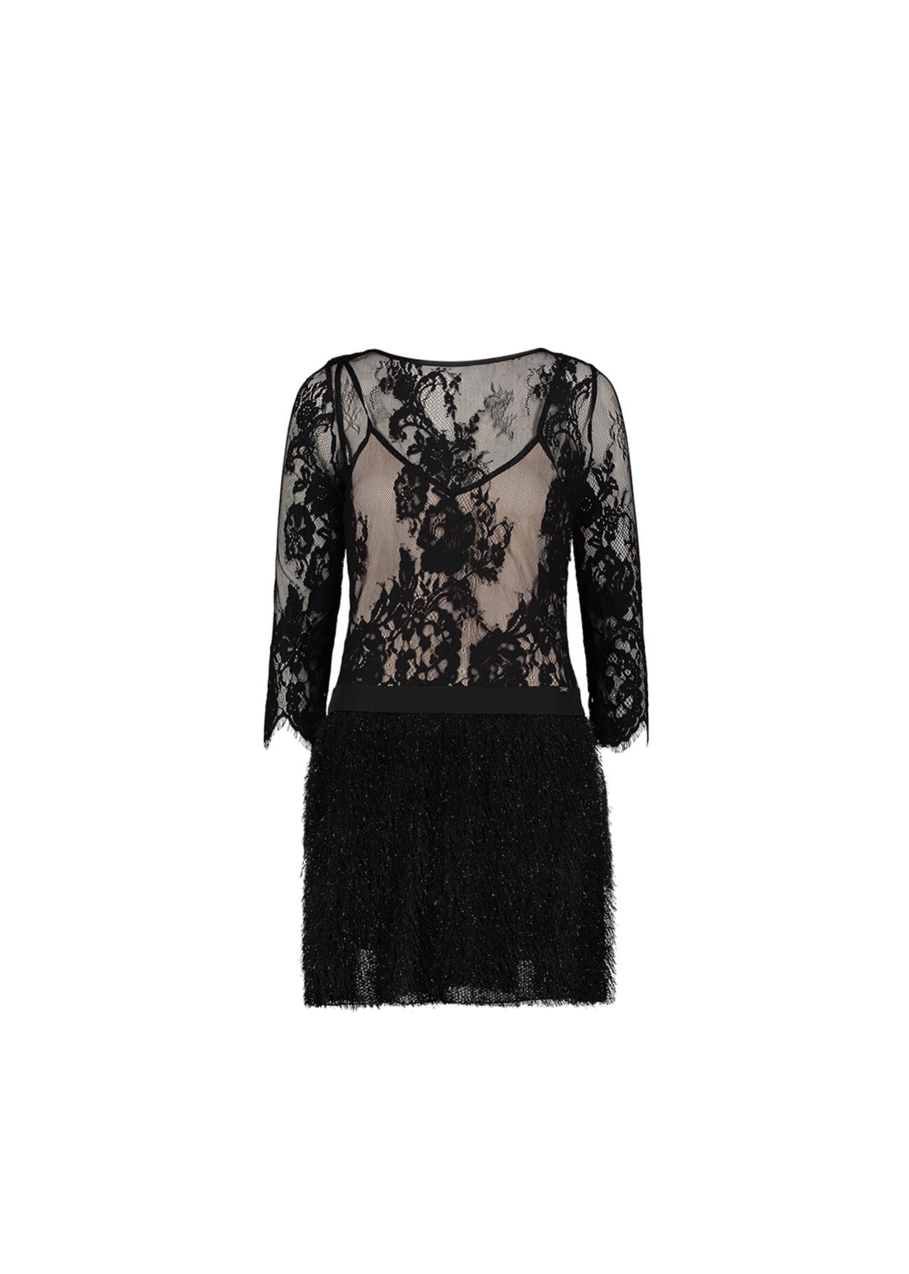 Abito mini in pizzo
