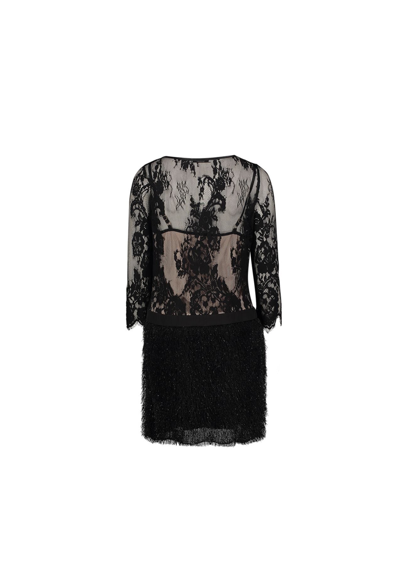 Abito mini in pizzo