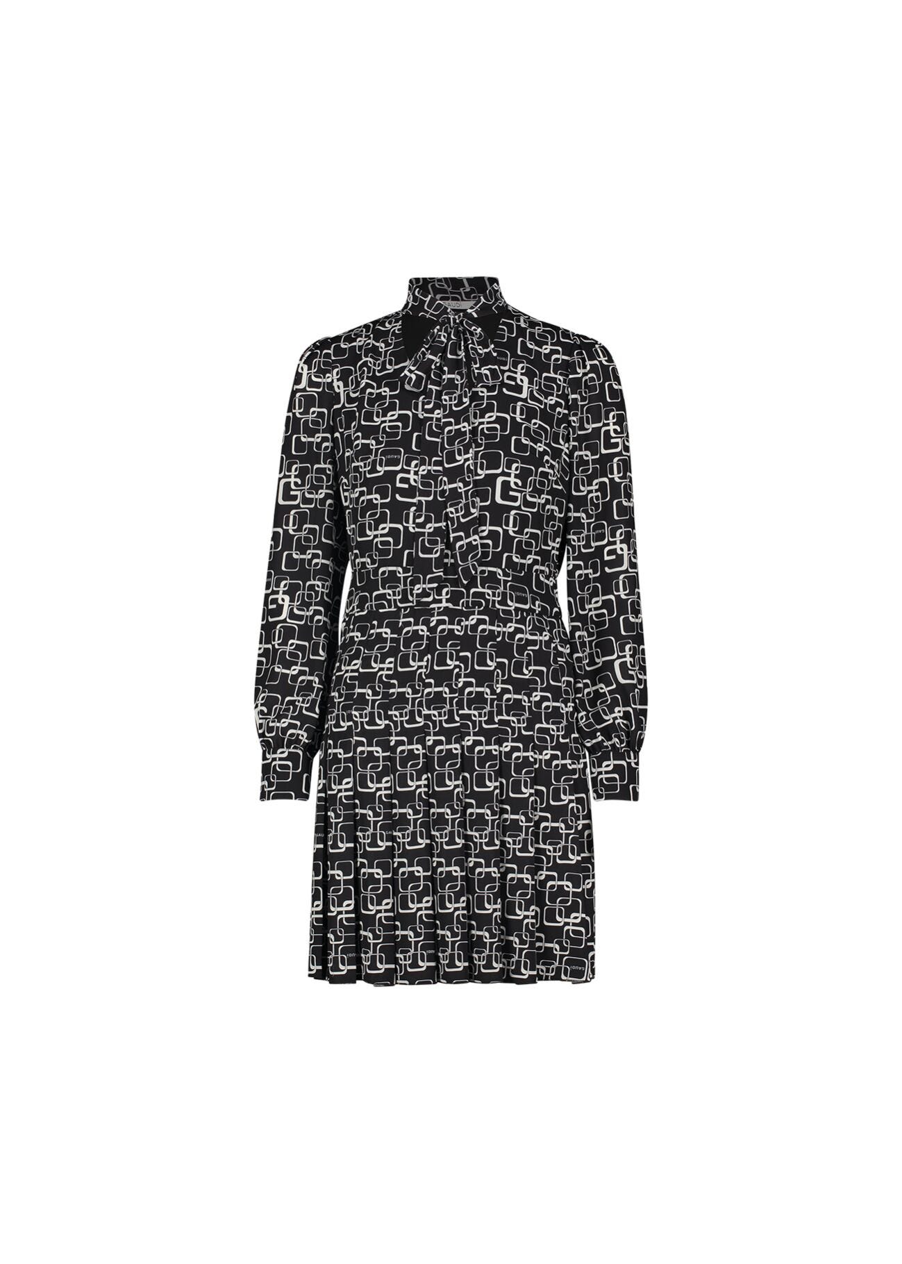 Abito in georgette stampata