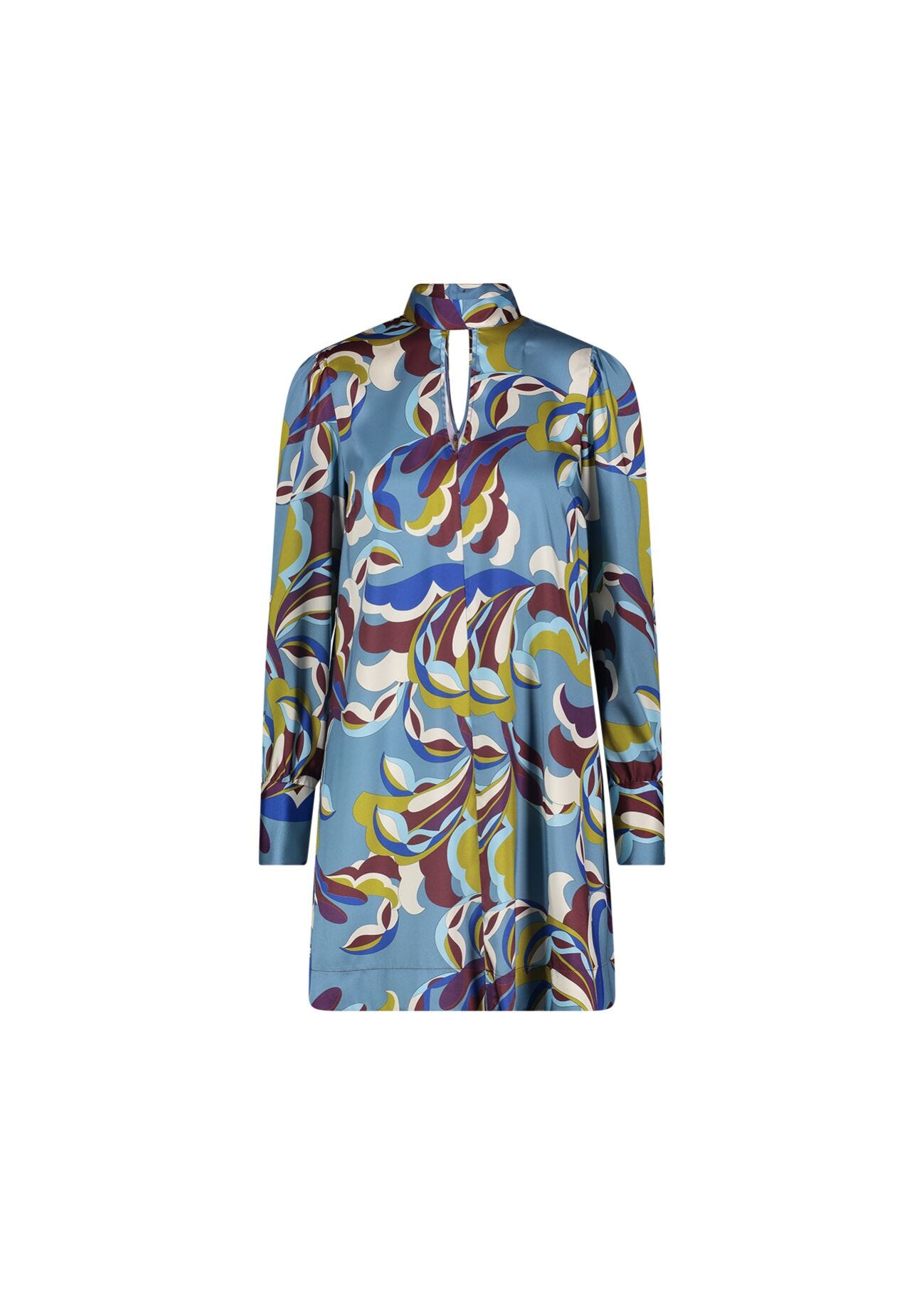 Robe en sergé imprimé