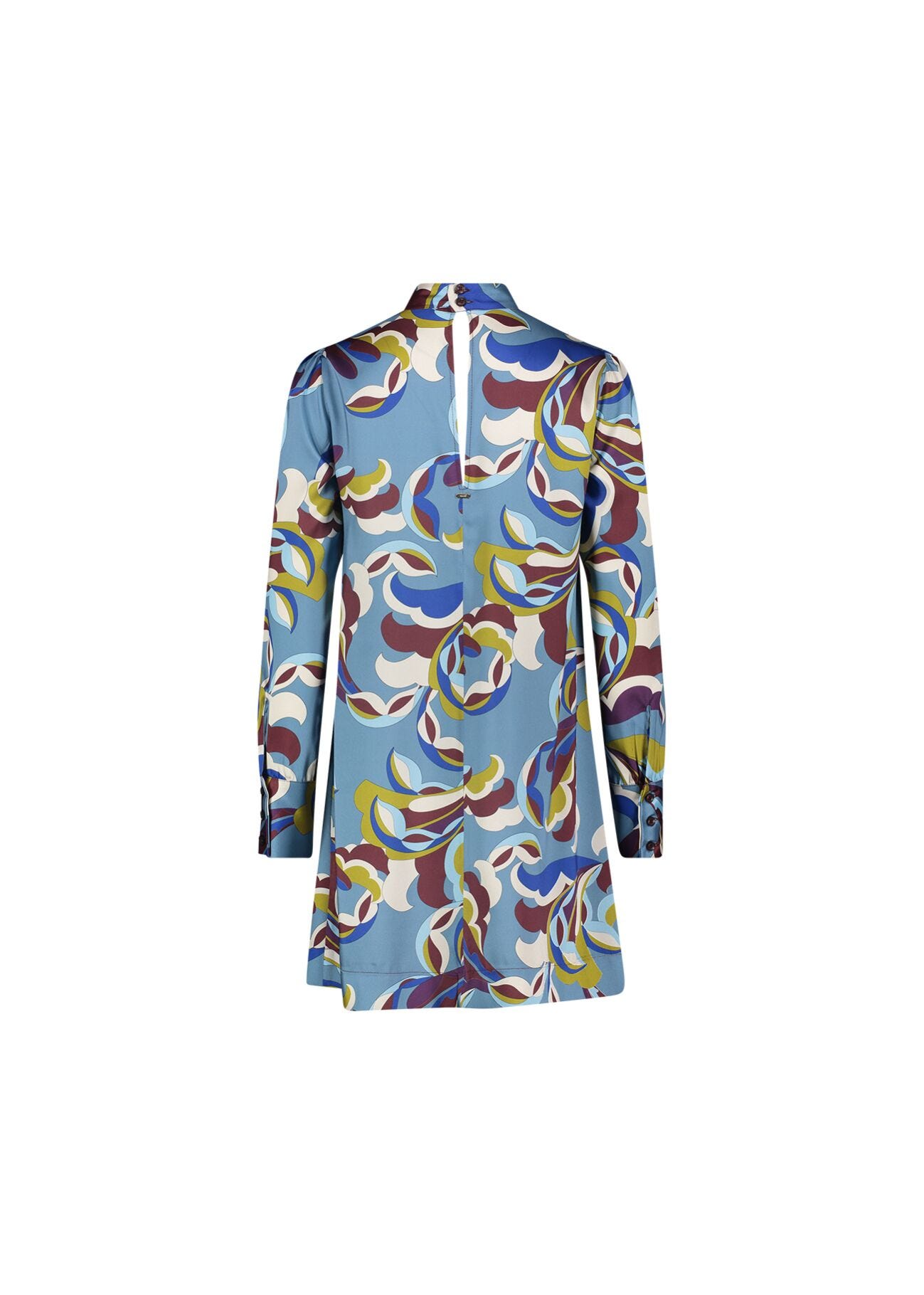 Robe en sergé imprimé