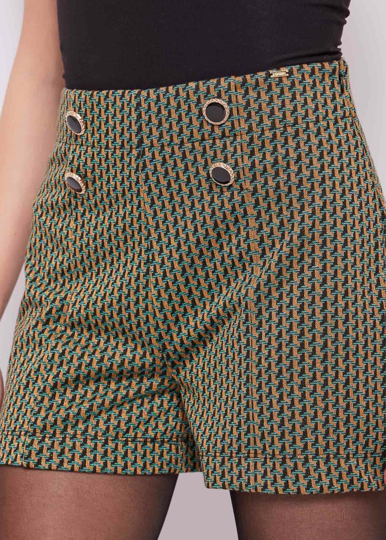 Short jacquard