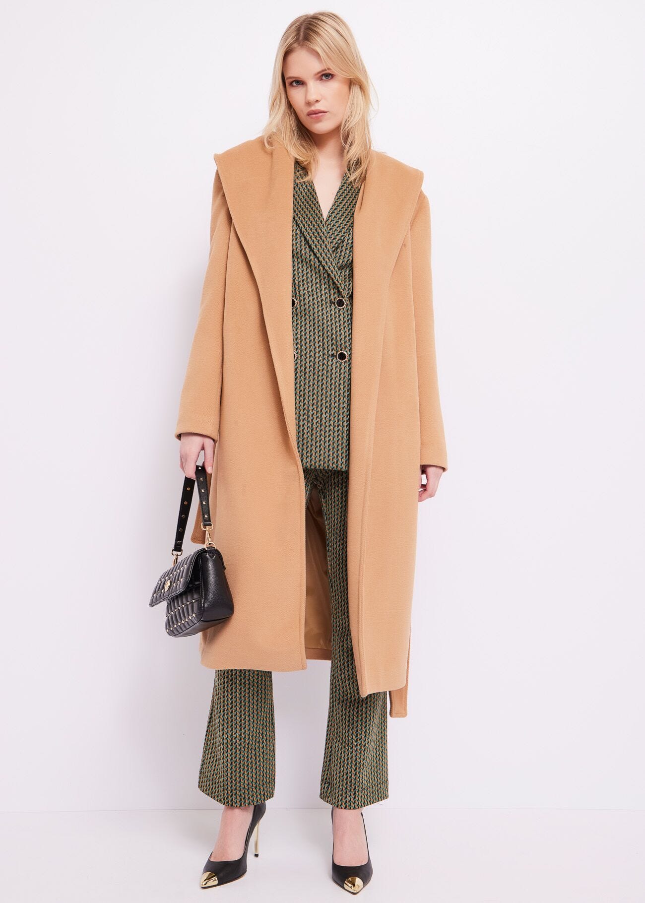 Pantaloni jacquard
