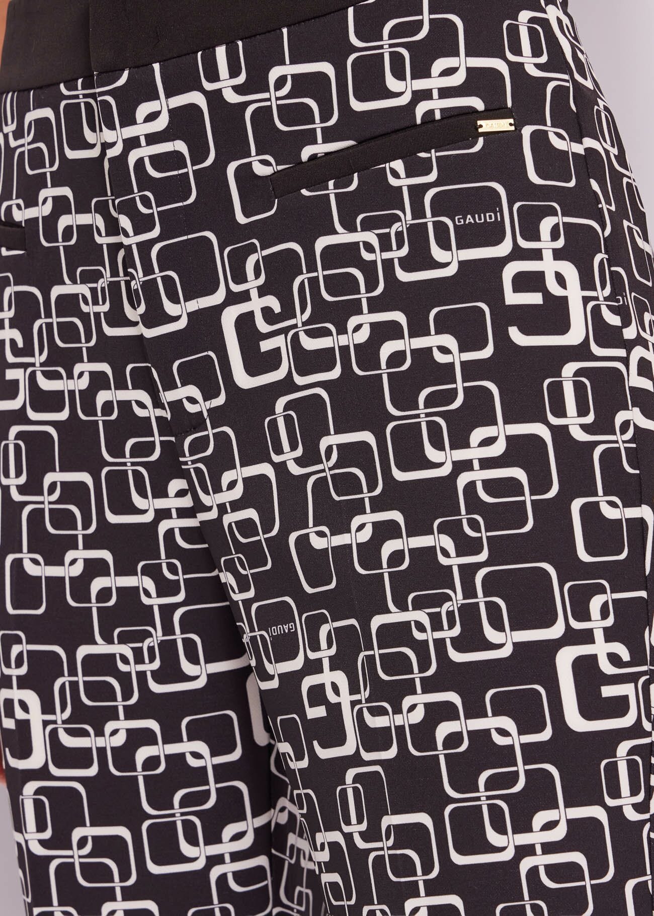 Pantaloni con stampa