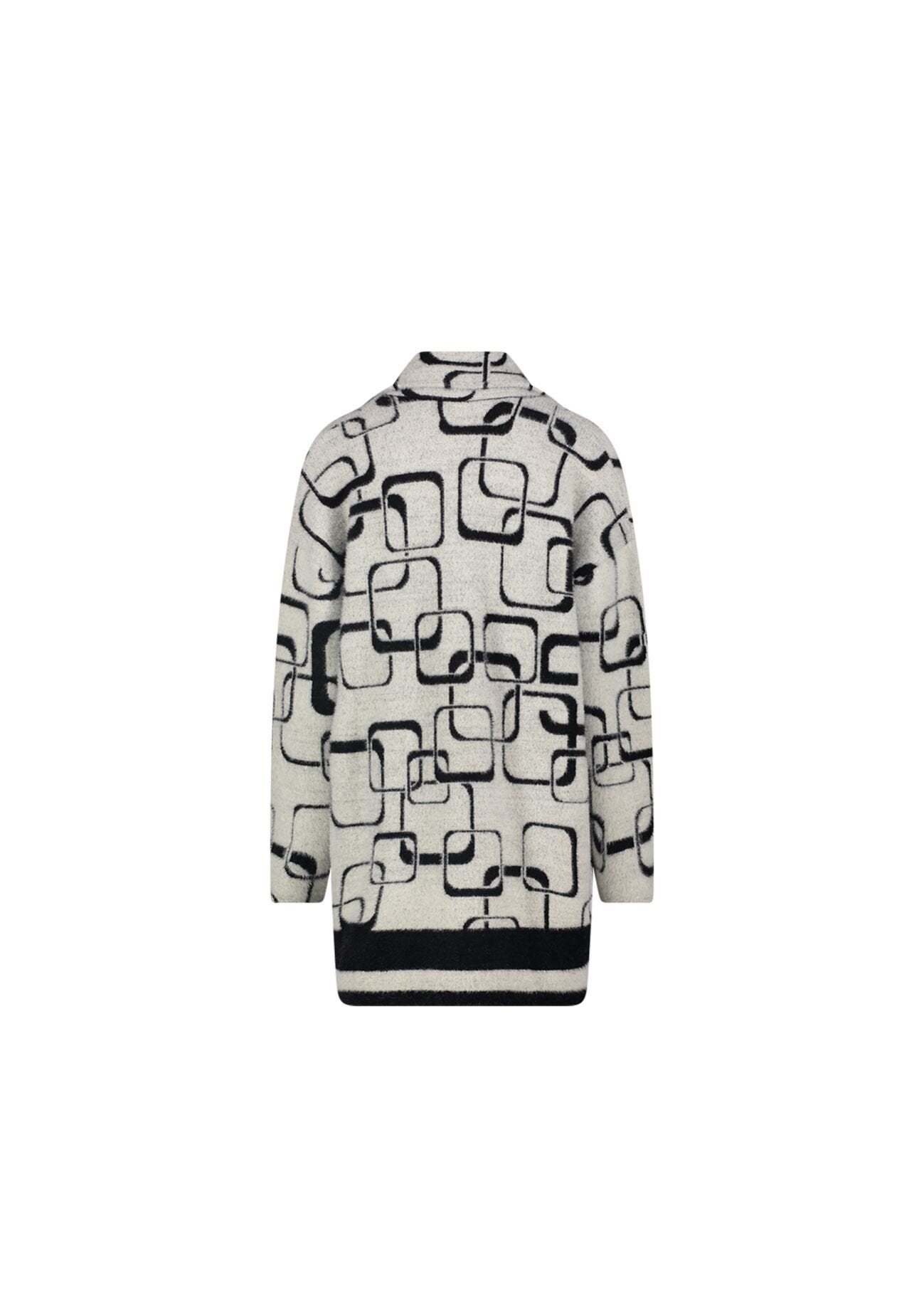 Cappotto jacquard